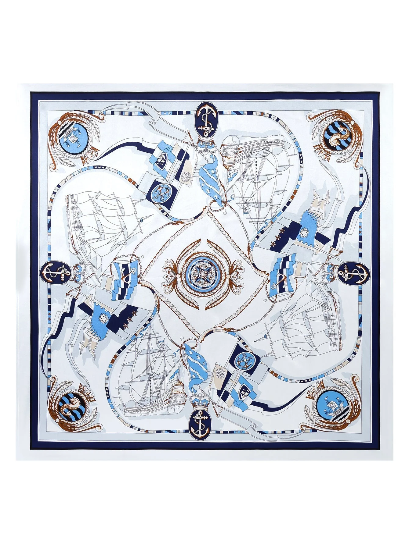 100% Mulberry Silk Printed Square Shawl Scarf 88*88cm - Image 16