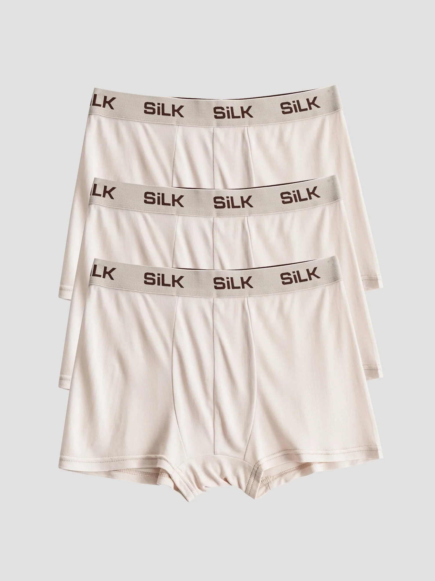 3Pcs Men‘s Ultra Soft Comfy Pure Silk Boxer Underwear - Image 17