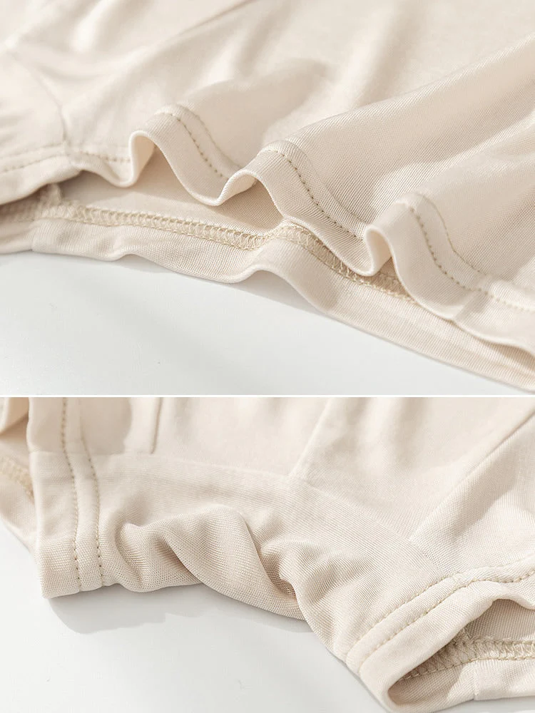 3Pcs Men‘s Ultra Soft Comfy Pure Silk Boxer Underwear - Image 20