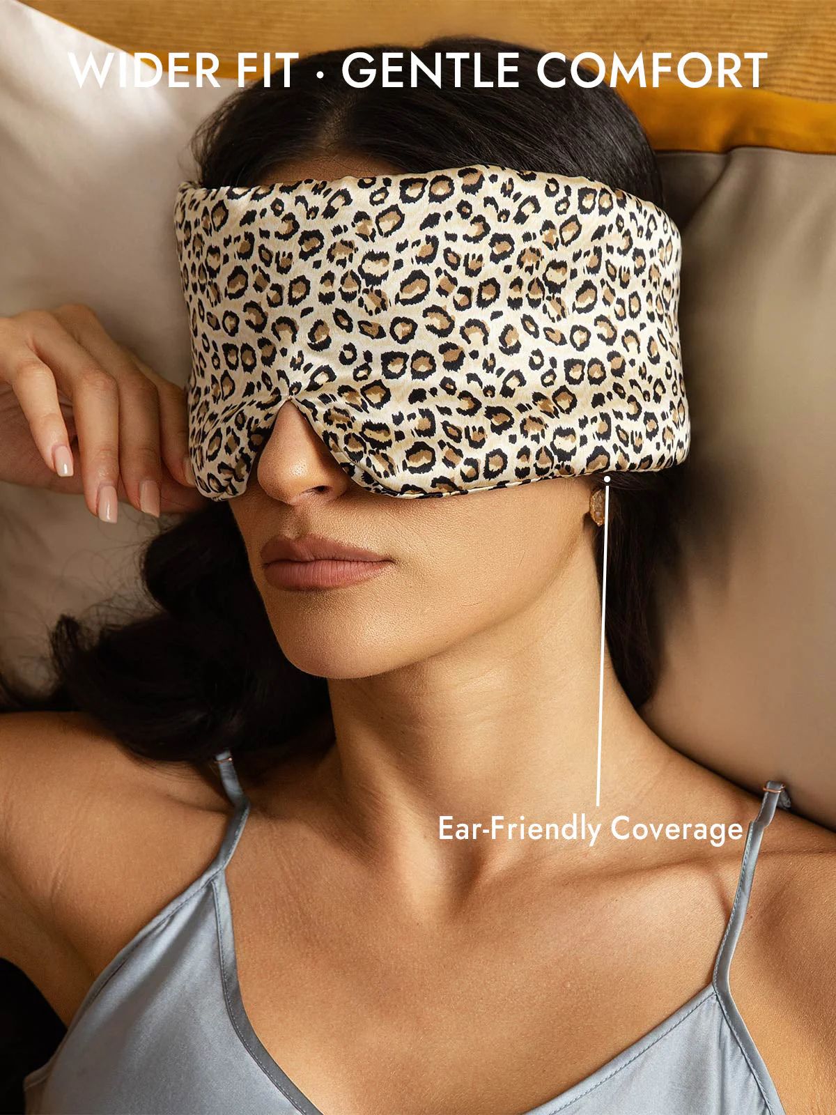 Elegant One Piece Silk Sleep Eye Mask - Image 23