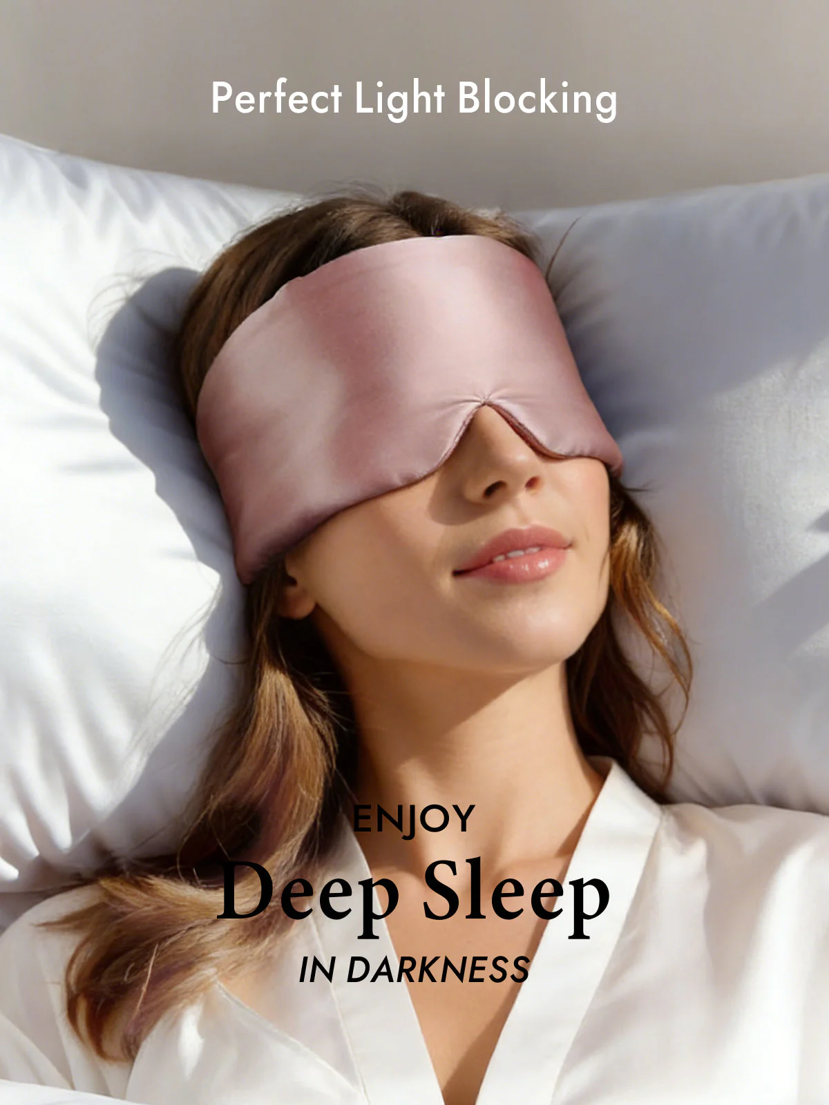 Elegant One Piece Silk Sleep Eye Mask - Image 27