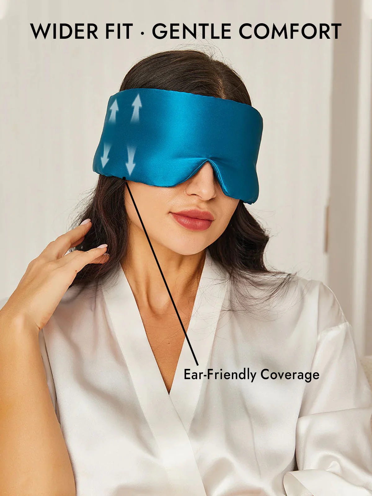 Elegant One Piece Silk Sleep Eye Mask - Image 47