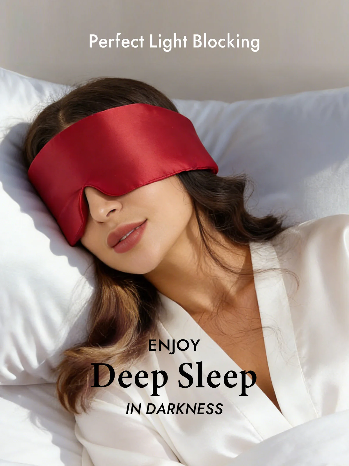 Elegant One Piece Silk Sleep Eye Mask - Image 51