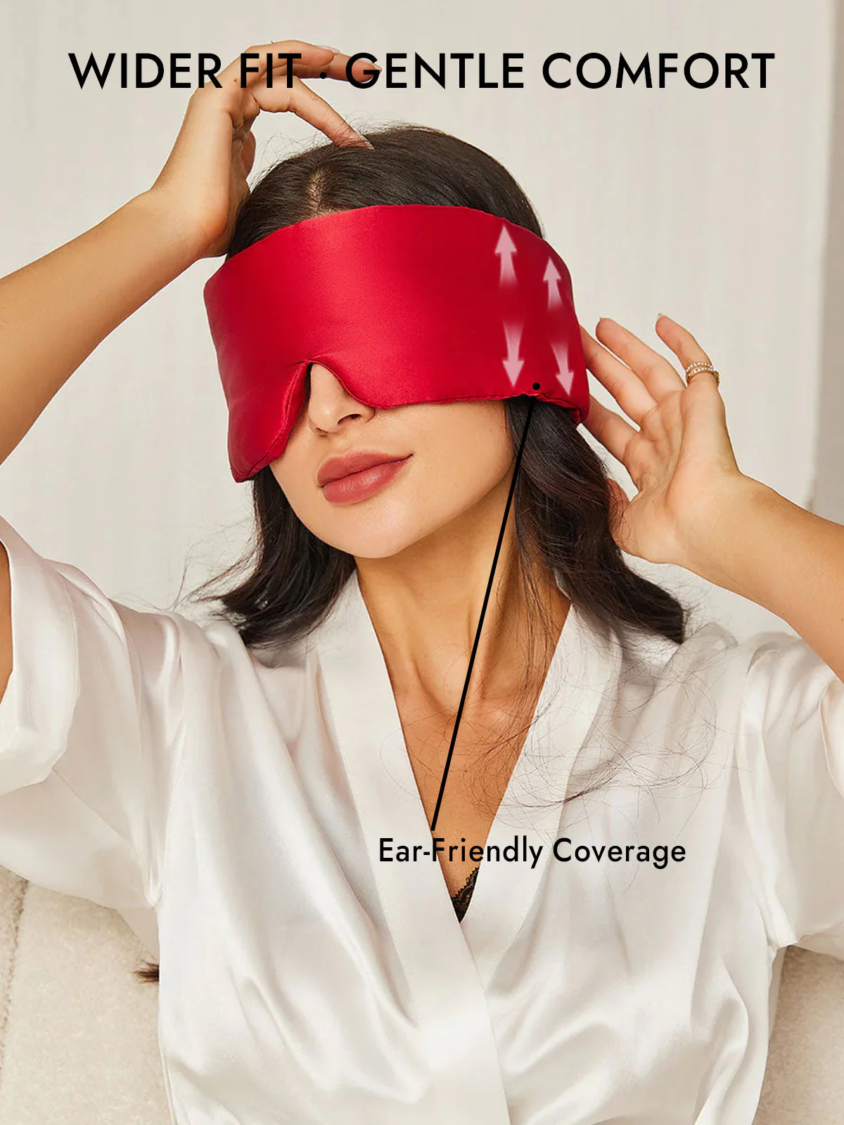 Elegant One Piece Silk Sleep Eye Mask - Image 53