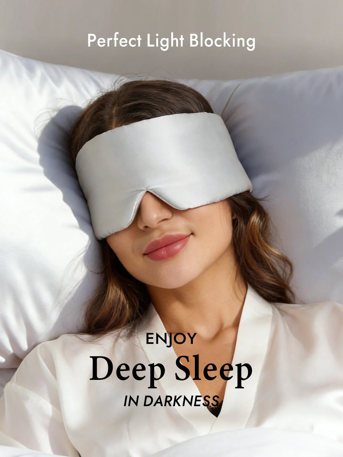 Elegant One Piece Silk Sleep Eye Mask - Image 57