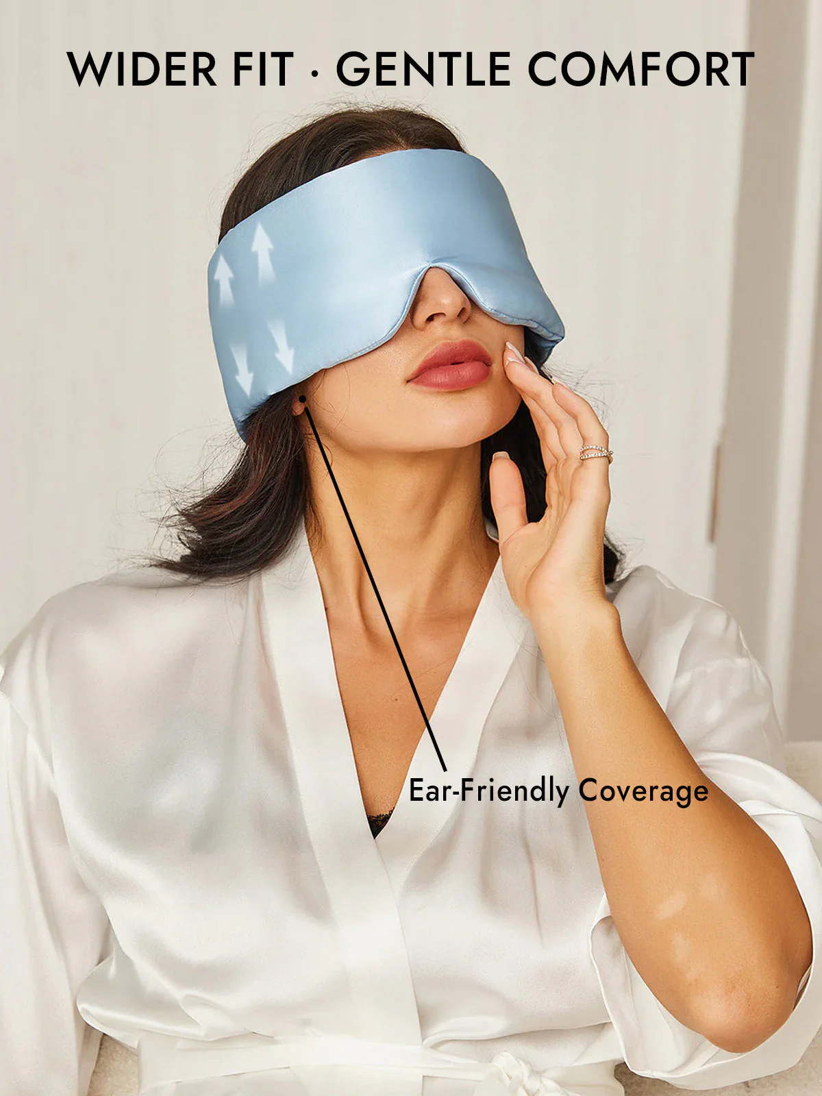 Elegant One Piece Silk Sleep Eye Mask - Image 65