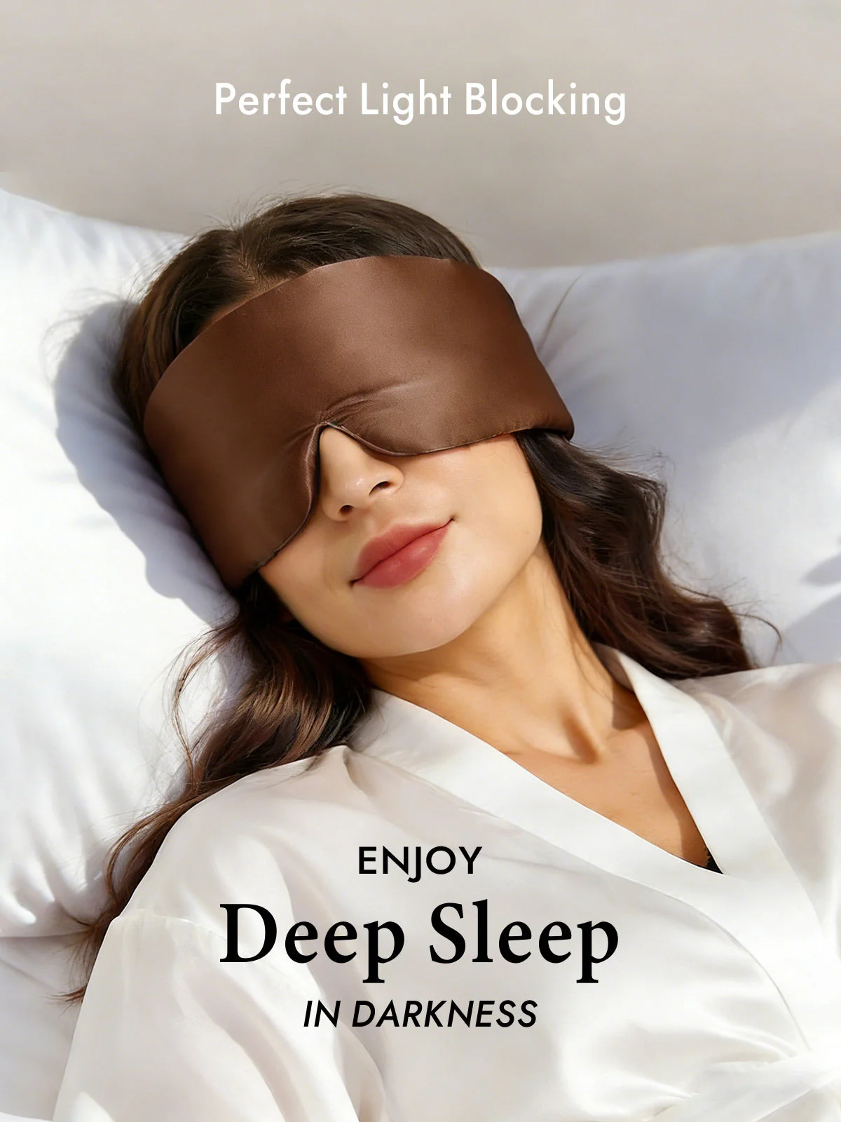 Elegant One Piece Silk Sleep Eye Mask - Image 69