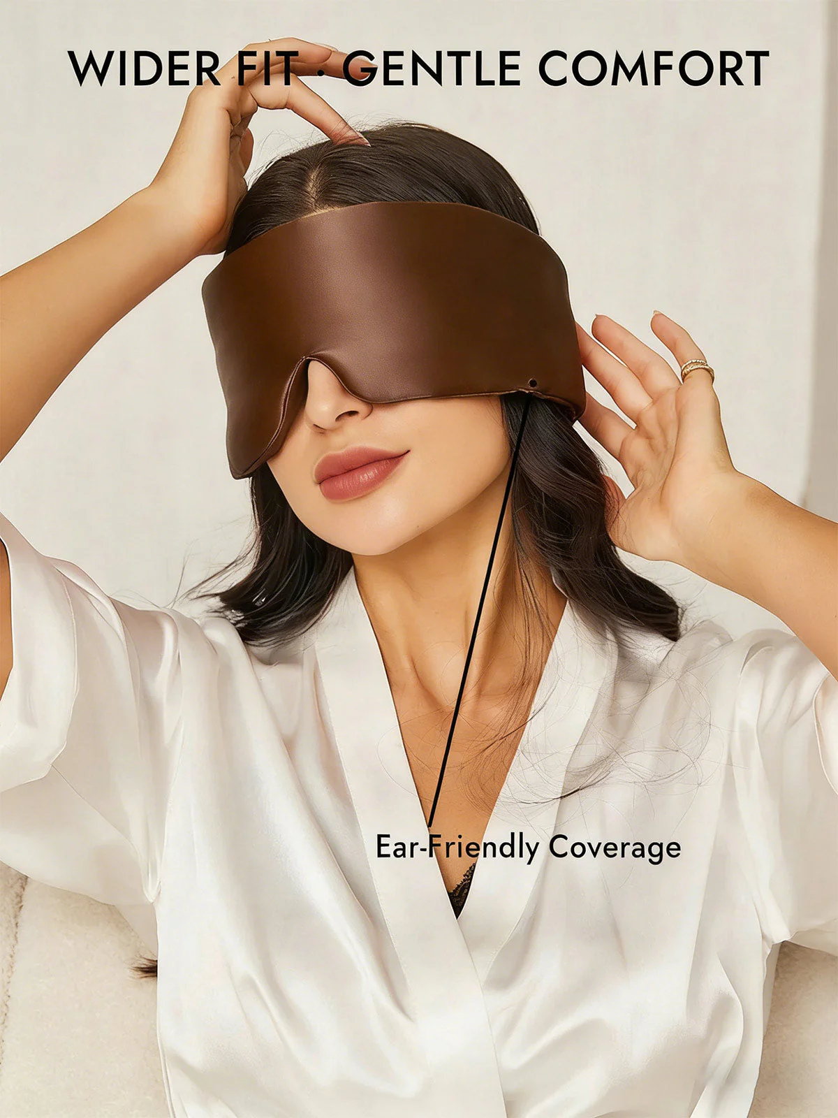 Elegant One Piece Silk Sleep Eye Mask - Image 71