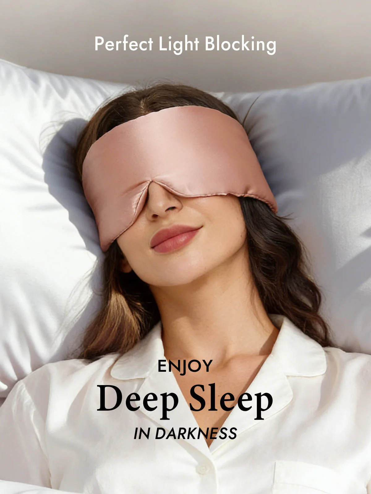 Elegant One Piece Silk Sleep Eye Mask - Image 75