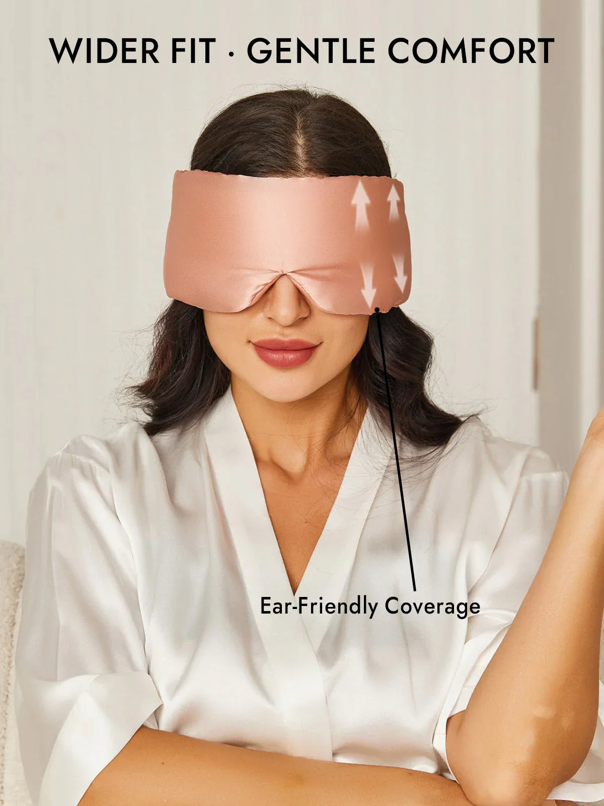 Elegant One Piece Silk Sleep Eye Mask - Image 77