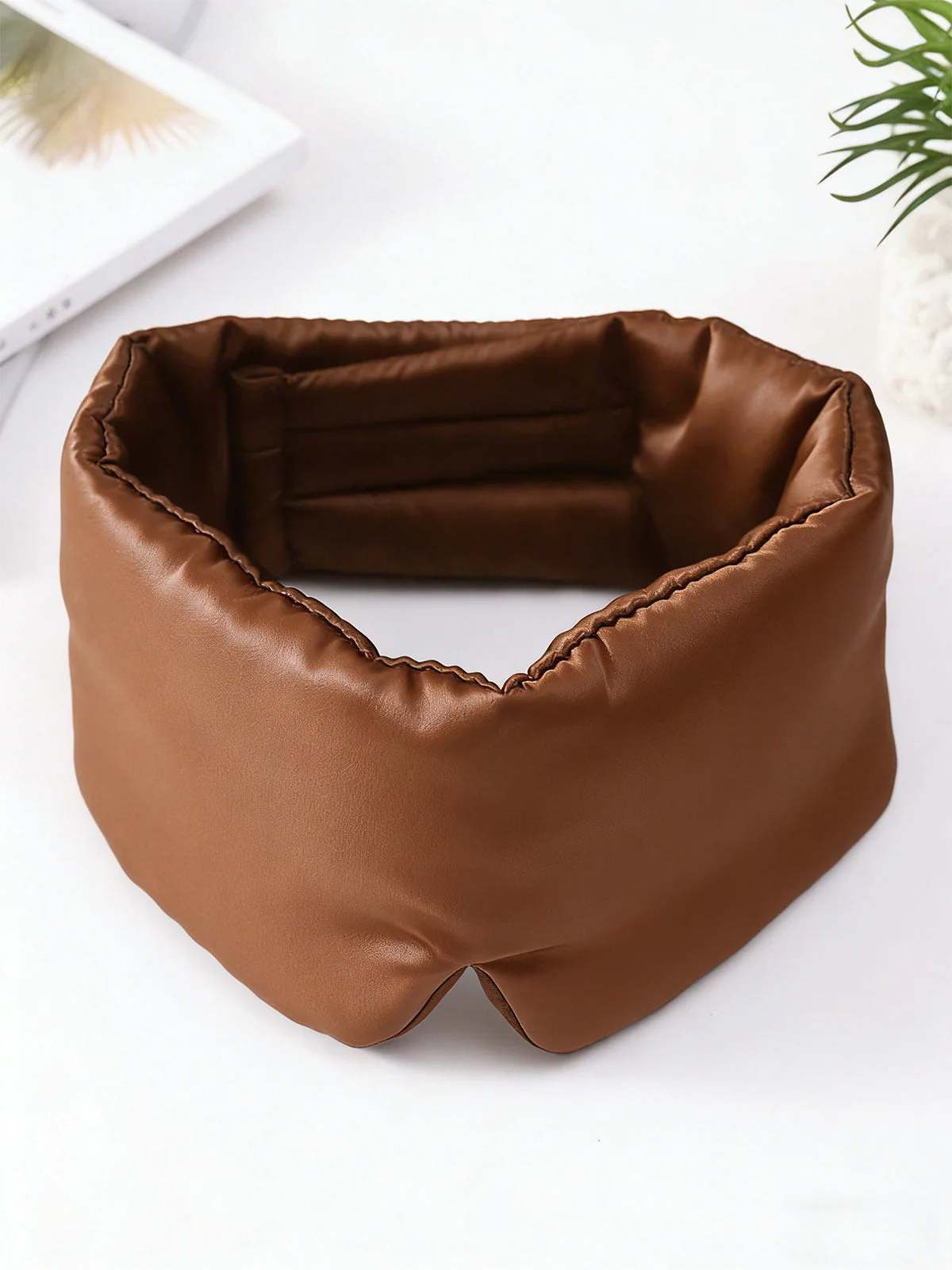 One Piece Silk Sleep Eye Mask With Velcro - Image 26