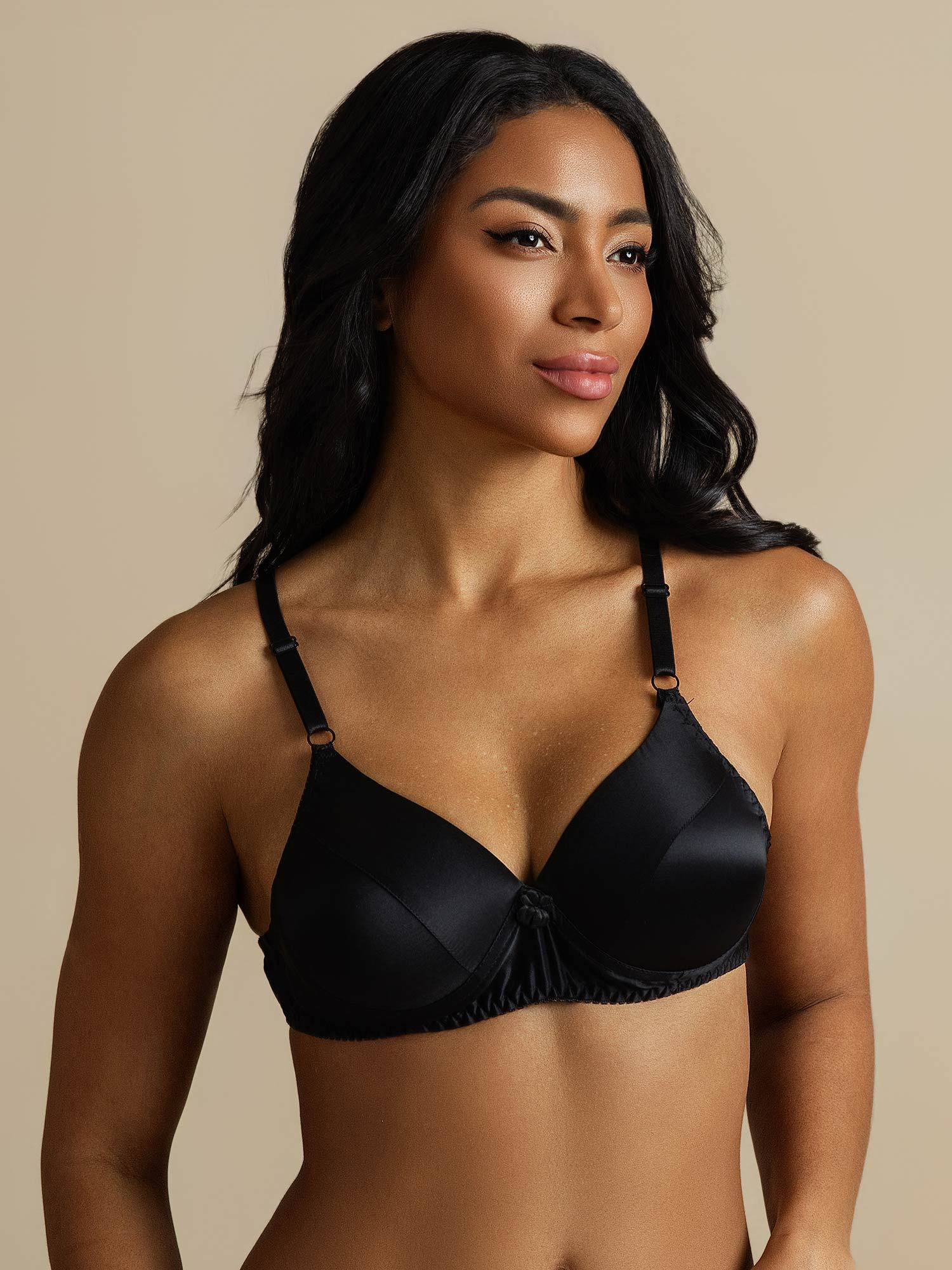 Pure Silk Classic Full Bra with Adjustable Straps - Image 10