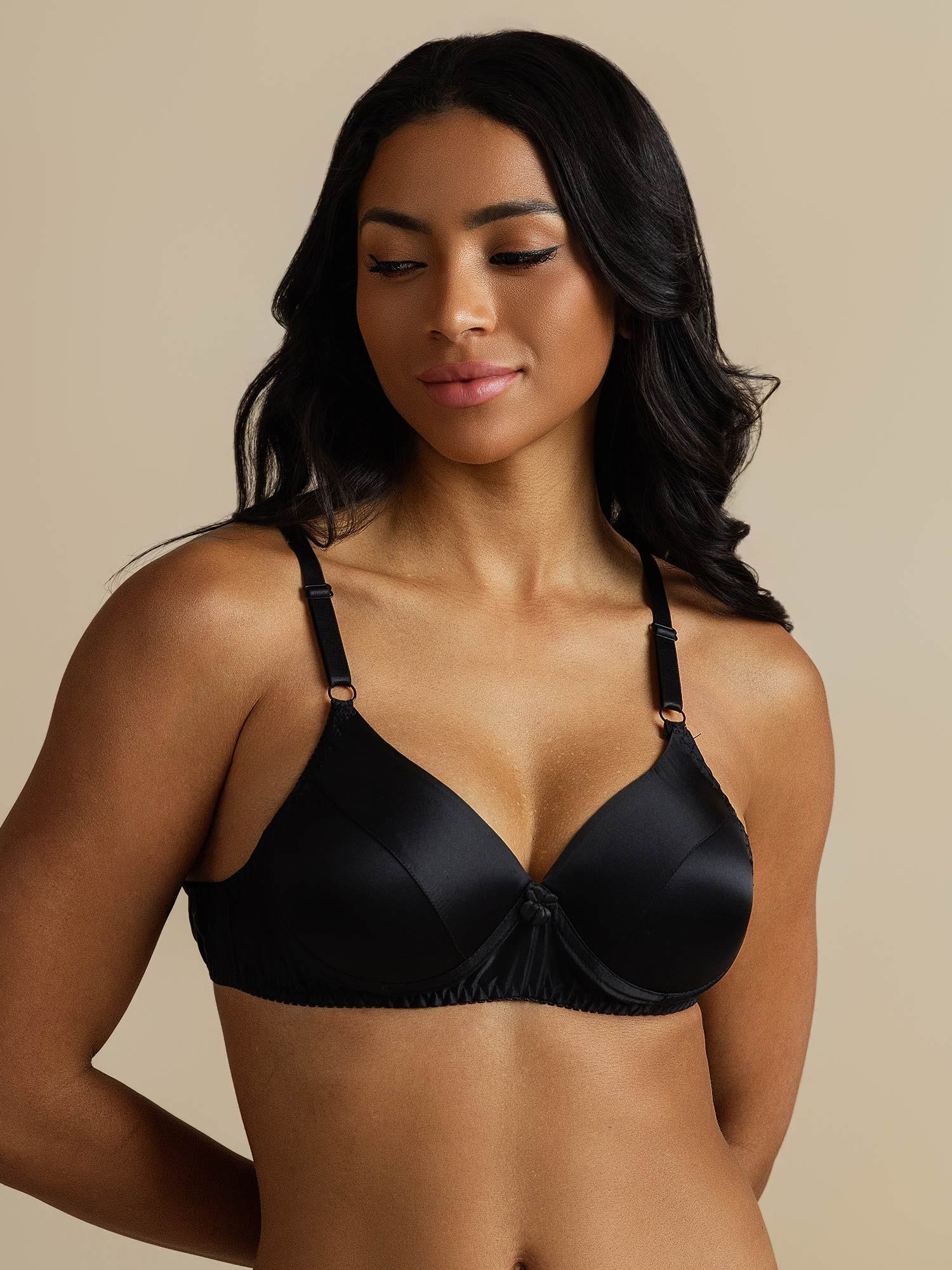 Pure Silk Classic Full Bra with Adjustable Straps - Image 12