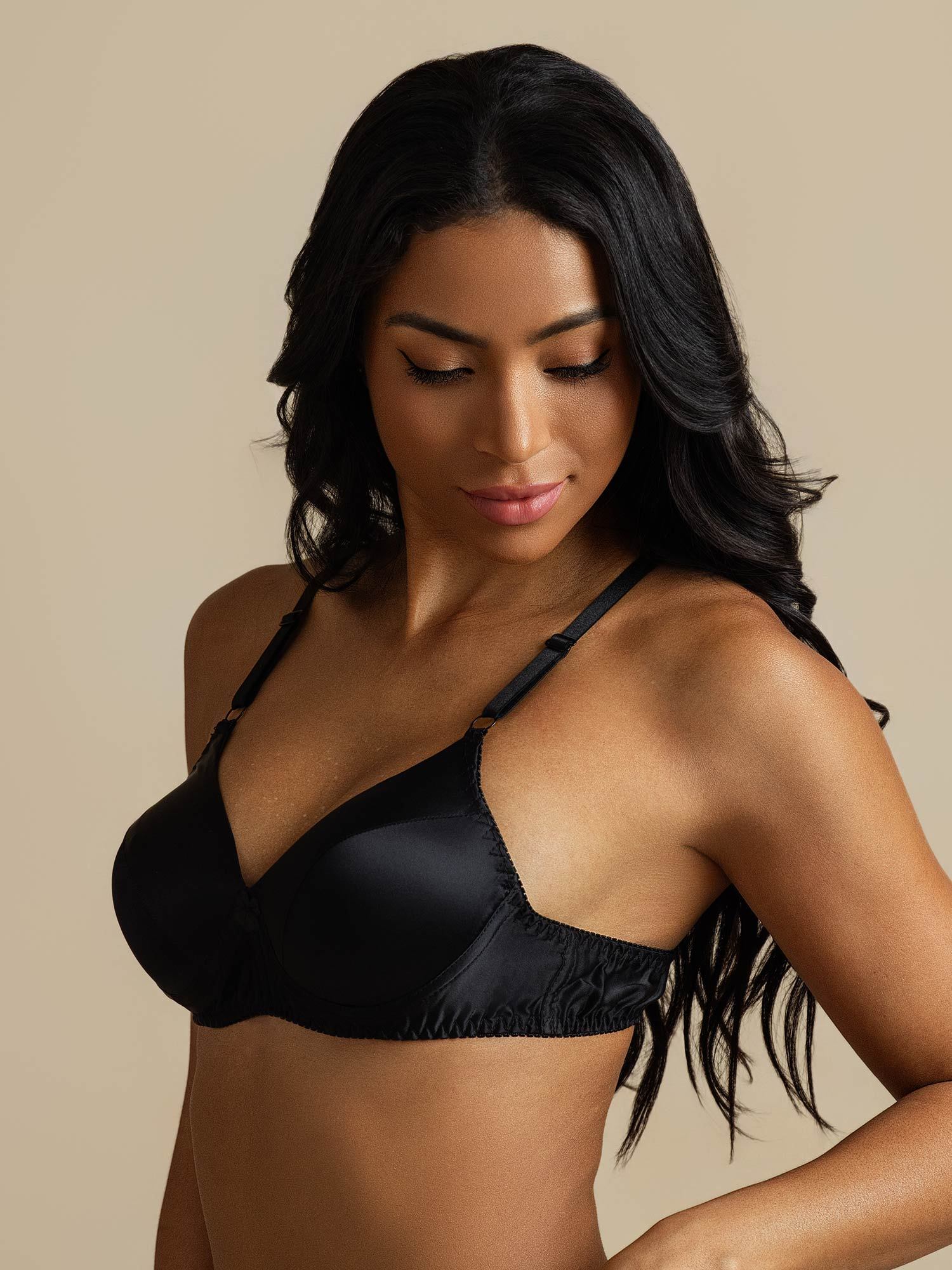 Pure Silk Classic Full Bra with Adjustable Straps - Image 16