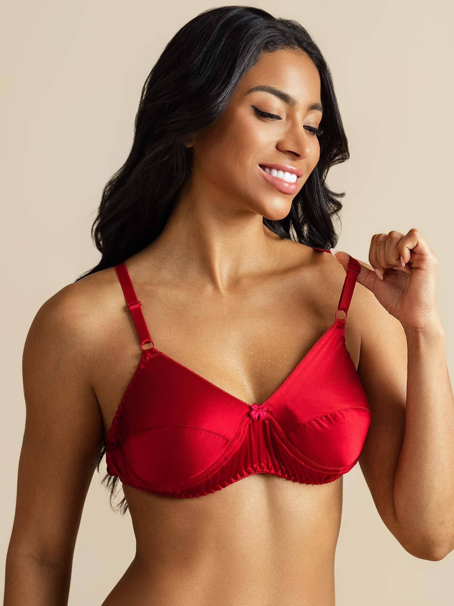 Pure Silk Classic Full Bra with Adjustable Straps - Image 19