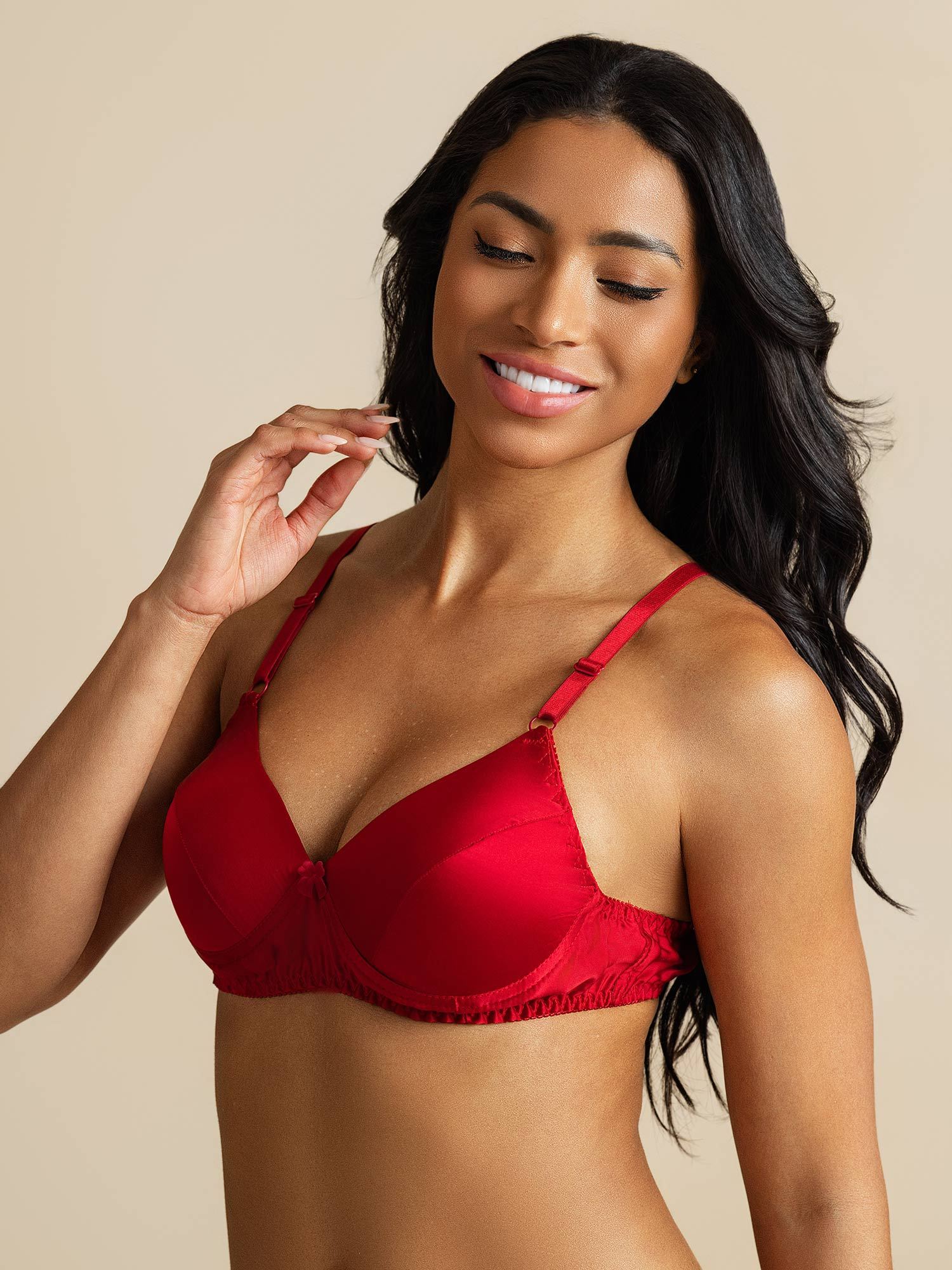 Pure Silk Classic Full Bra with Adjustable Straps - Image 24