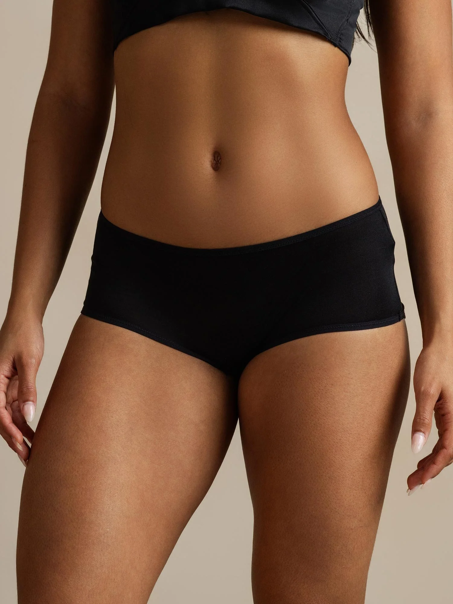 Pure Silk Comfort Casual Hipster Boyshort Panty - Image 11