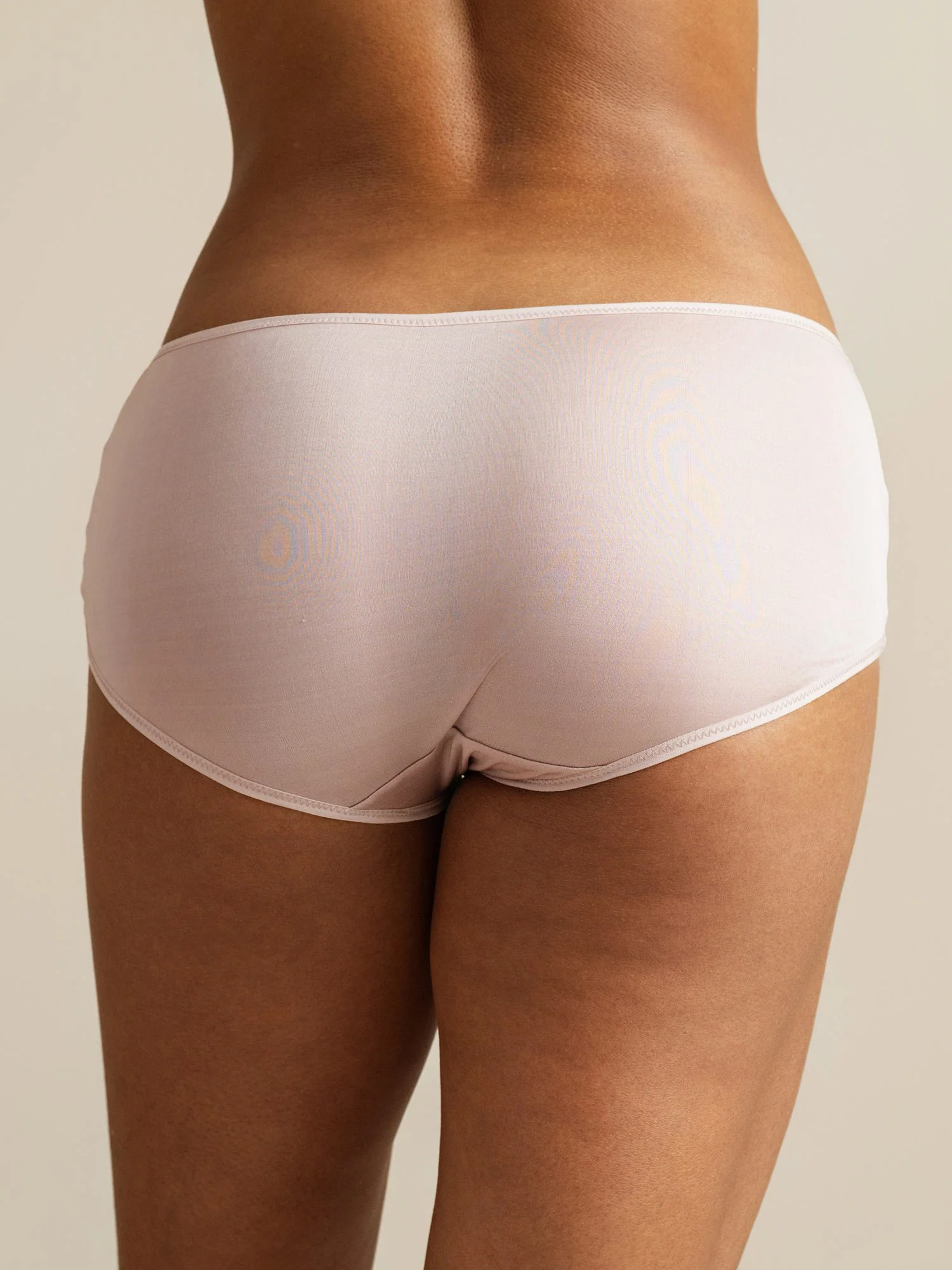 Pure Silk Comfort Casual Hipster Boyshort Panty - Image 7