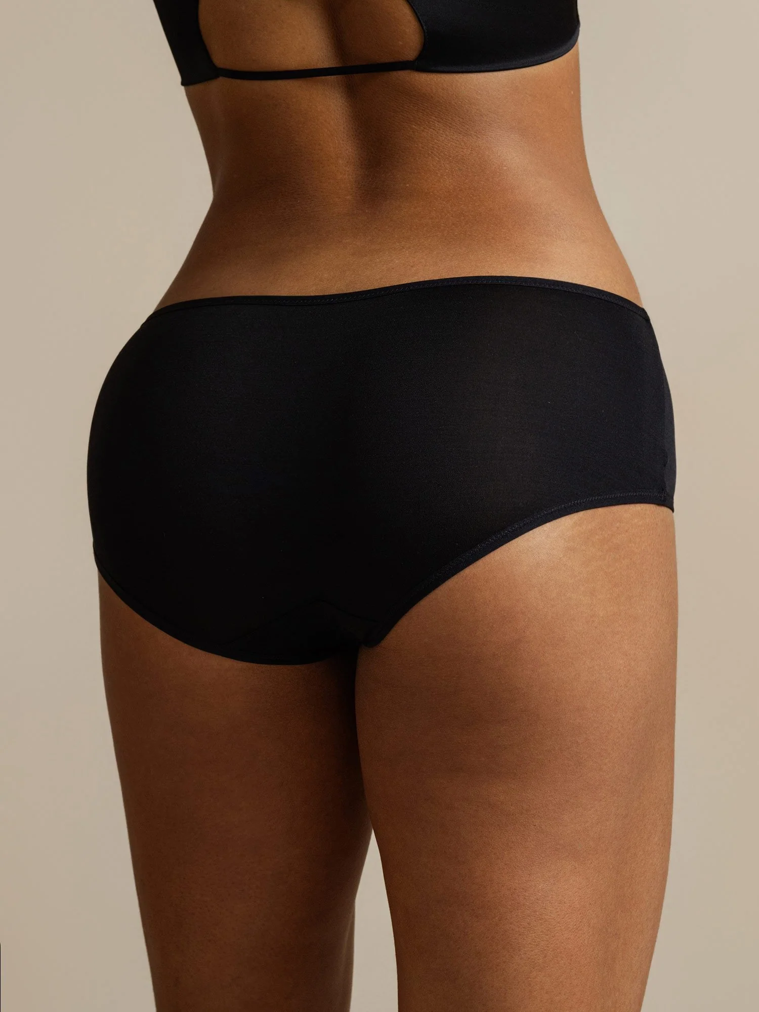 Pure Silk Comfort Casual Hipster Boyshort Panty - Image 9