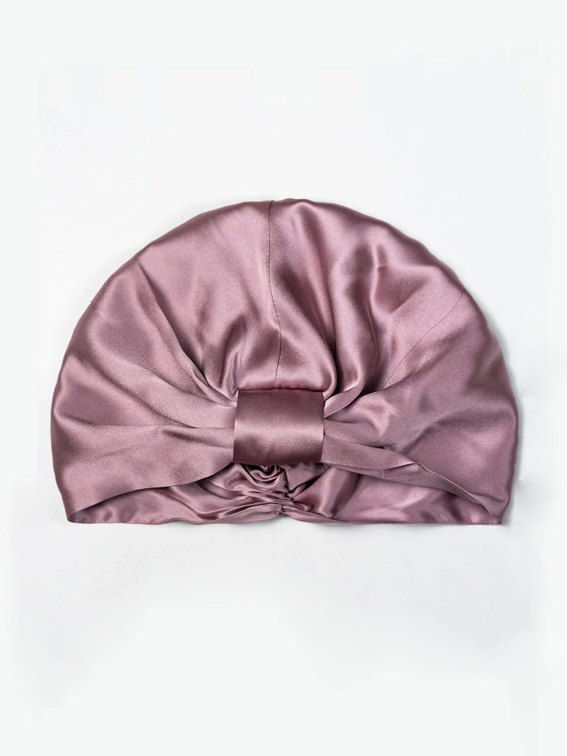 Pure Silk Double Layer Night Turban Bonnet - Image 15