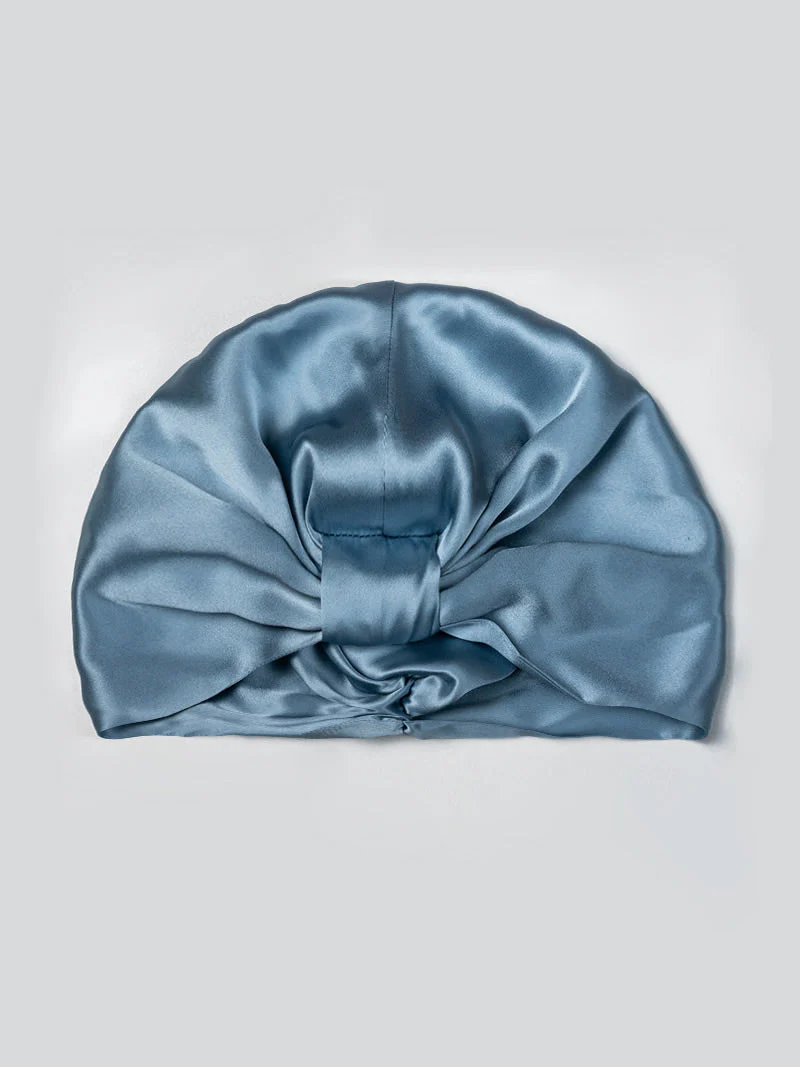 Pure Silk Double Layer Night Turban Bonnet - Image 20