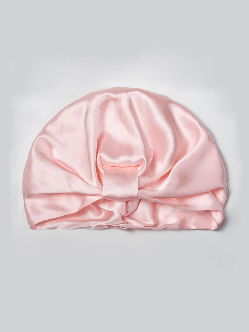 Pure Silk Double Layer Night Turban Bonnet - Image 30