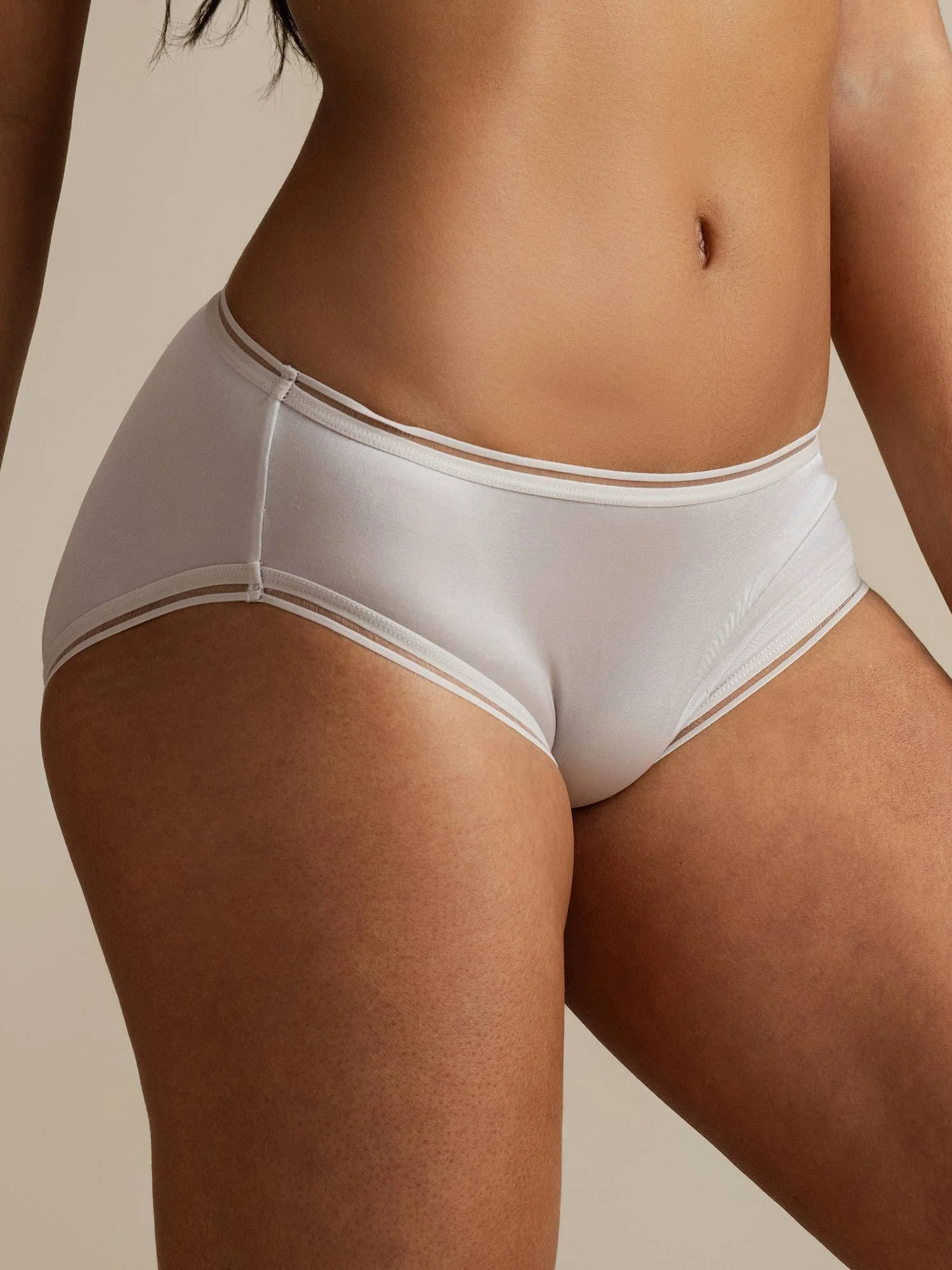 Pure Silk Melted Trim Panty - Image 12