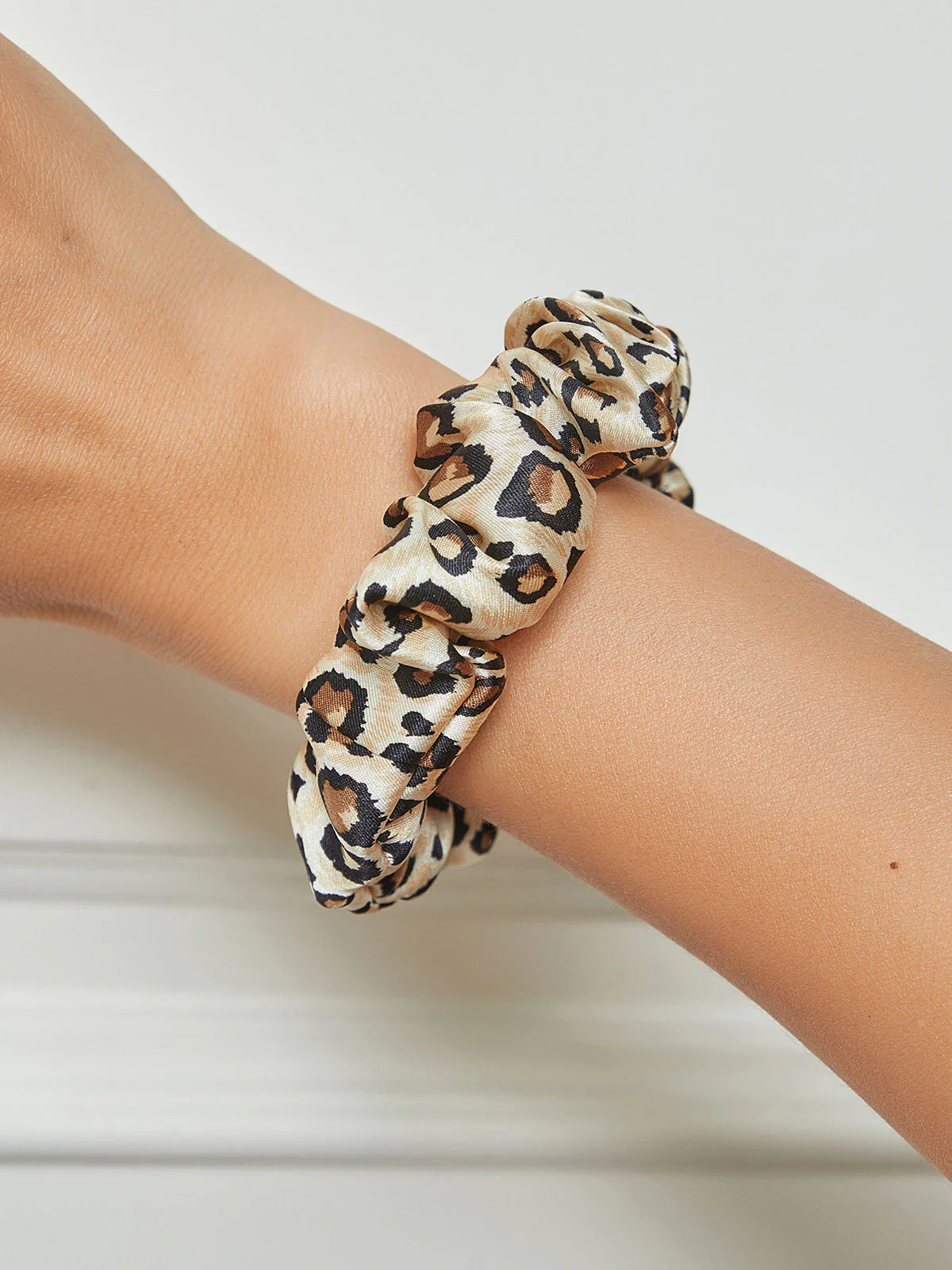 Pure Silk Soft Classic Hair Scrunchie - 2cm - Image 10
