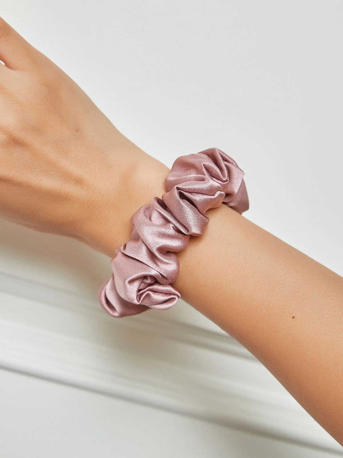 Pure Silk Soft Classic Hair Scrunchie - 2cm - Image 19