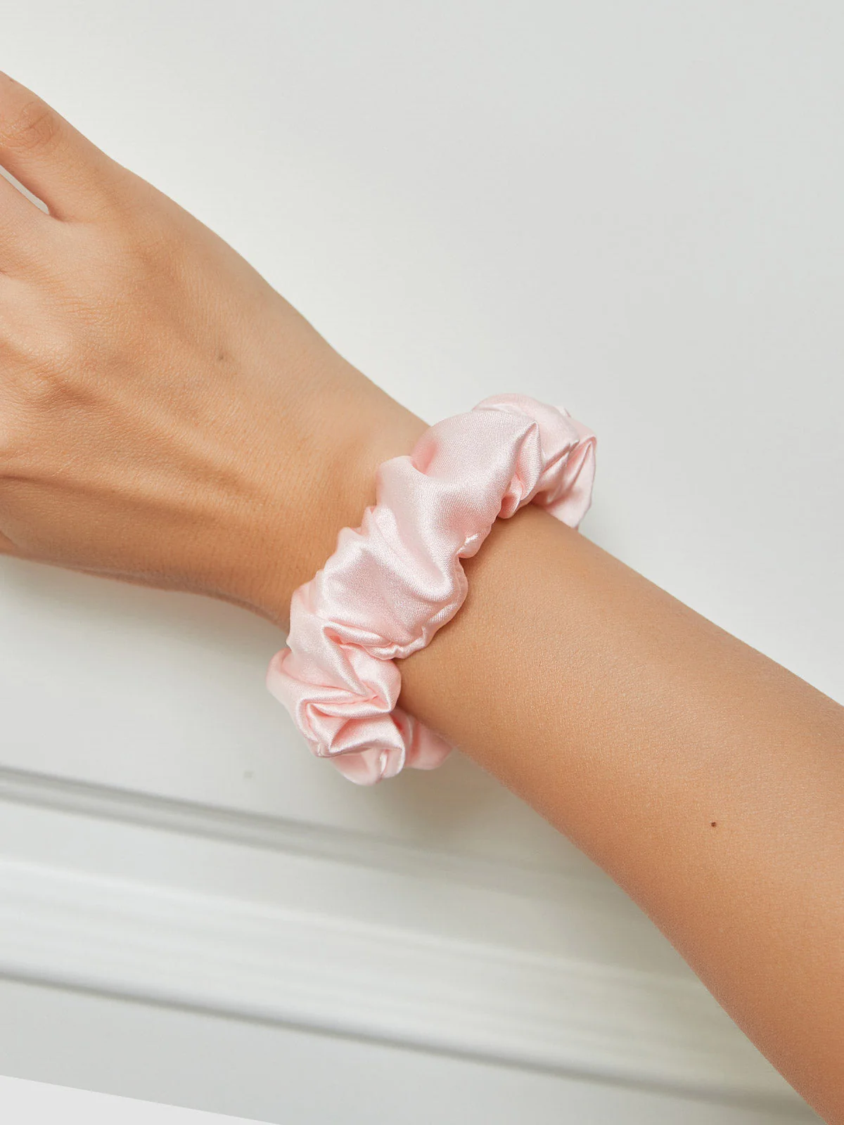 Pure Silk Soft Classic Hair Scrunchie - 2cm - Image 46