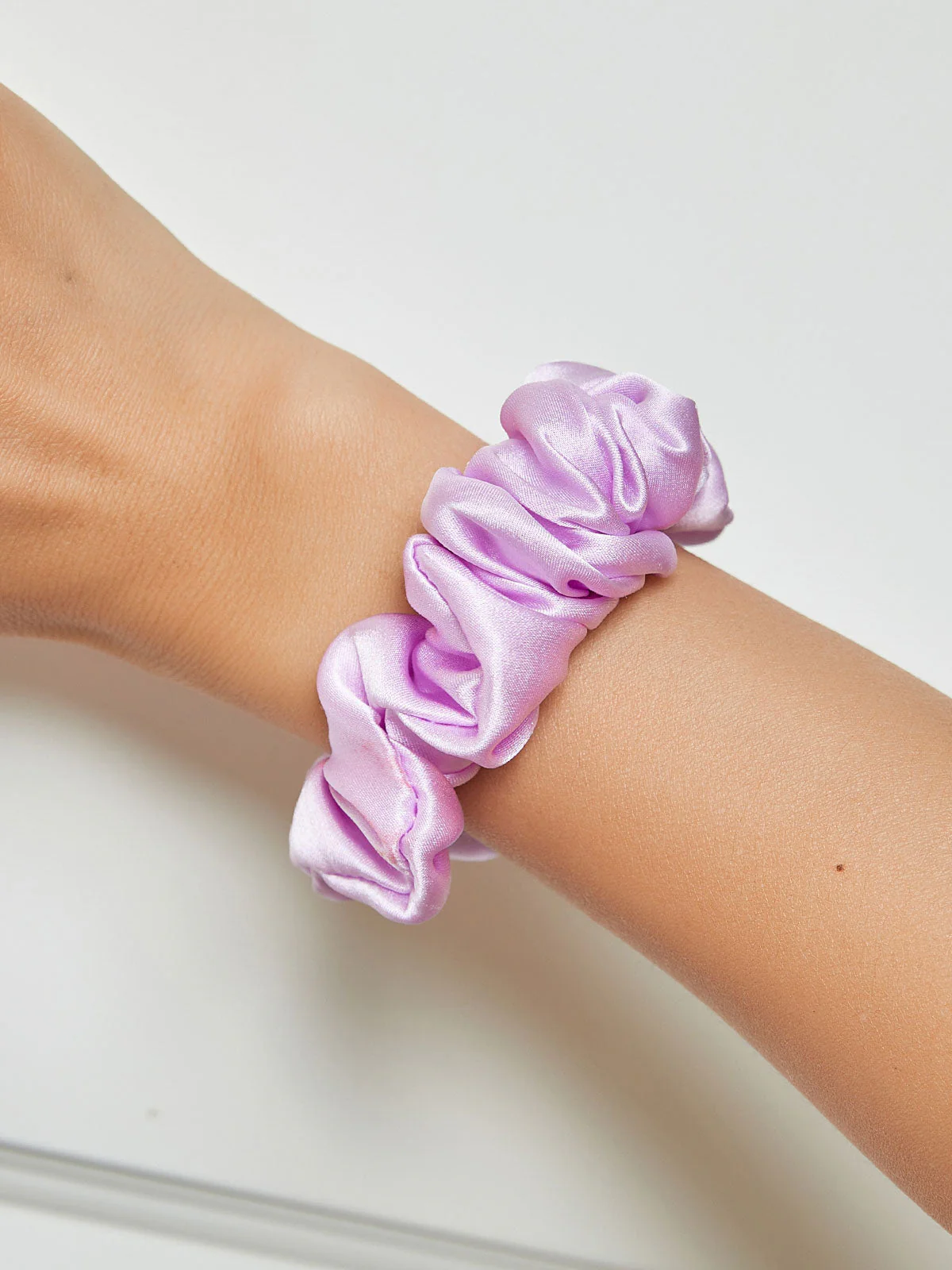 Pure Silk Soft Classic Hair Scrunchie - 2cm - Image 54