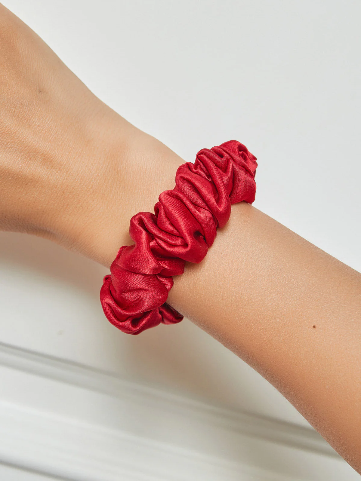 Pure Silk Soft Classic Hair Scrunchie - 2cm - Image 64
