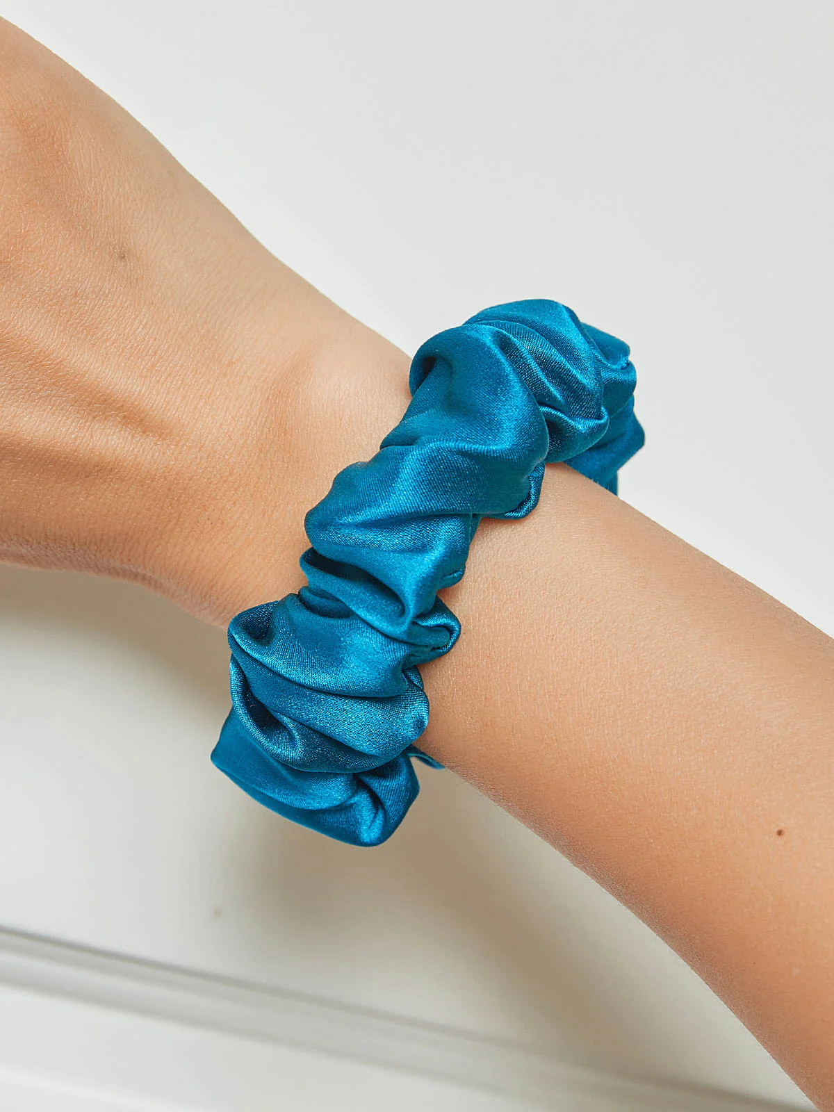 Pure Silk Soft Classic Hair Scrunchie - 2cm - Image 67