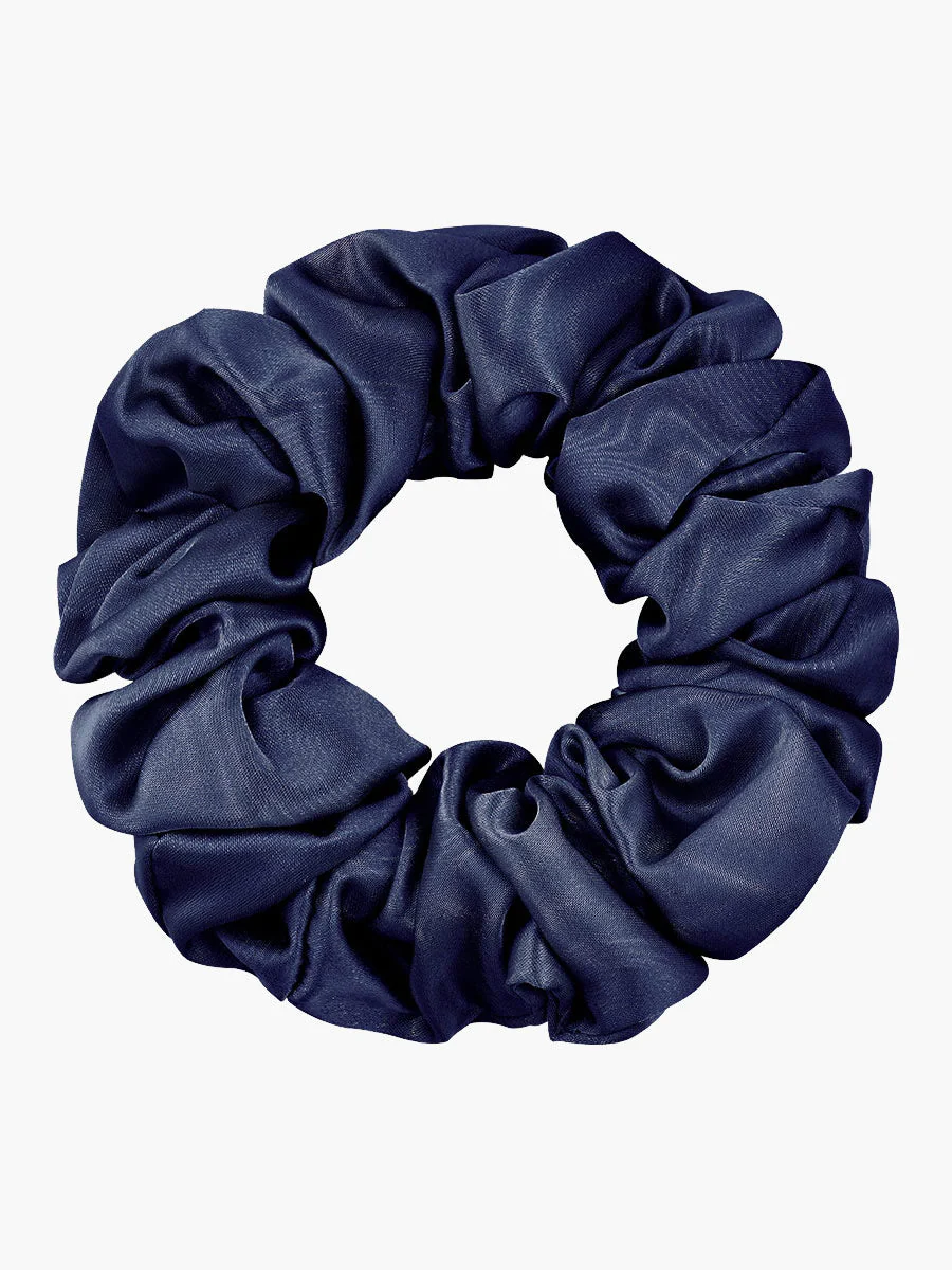 Pure Silk Soft Large Hair Scrunchie - 3.5cm - Image 12