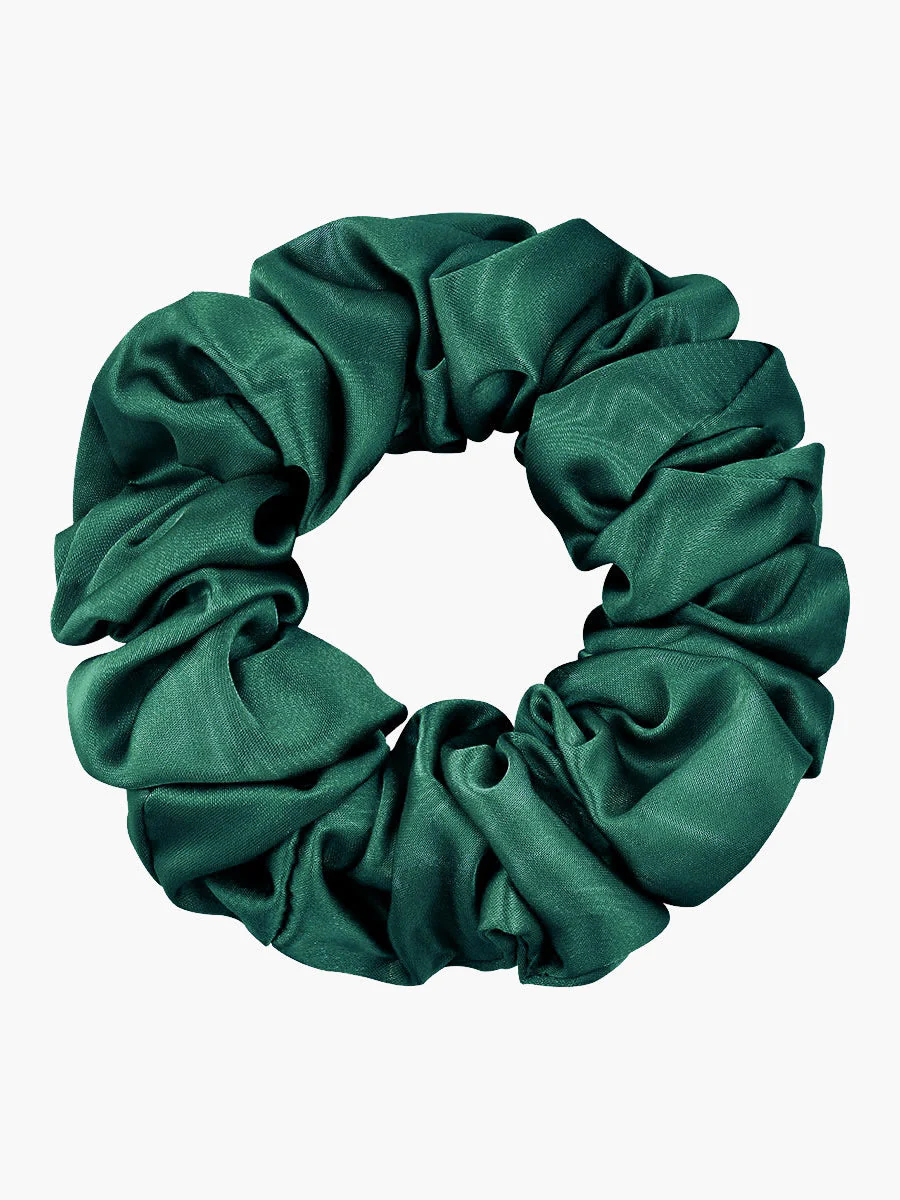 Pure Silk Soft Large Hair Scrunchie - 3.5cm - Image 42