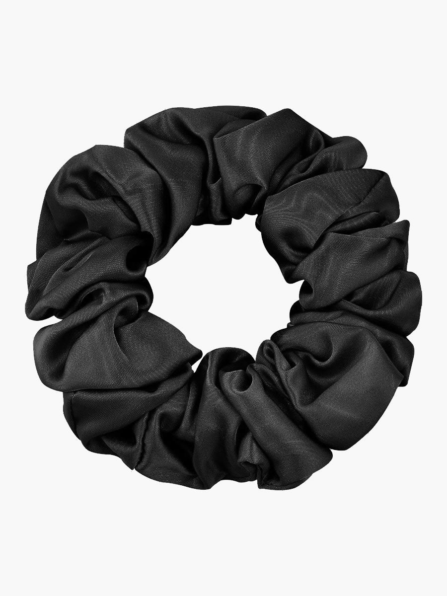Pure Silk Soft Large Hair Scrunchie - 3.5cm - Image 7