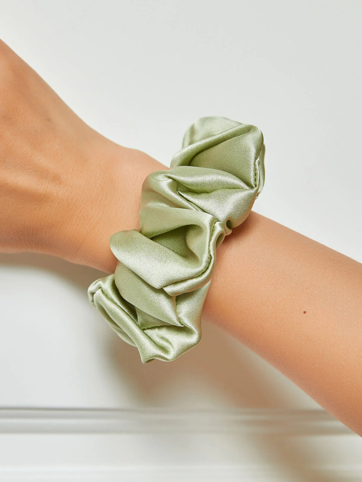 Pure Silk Soft Large Hair Scrunchie - 3.5cm - Image 78