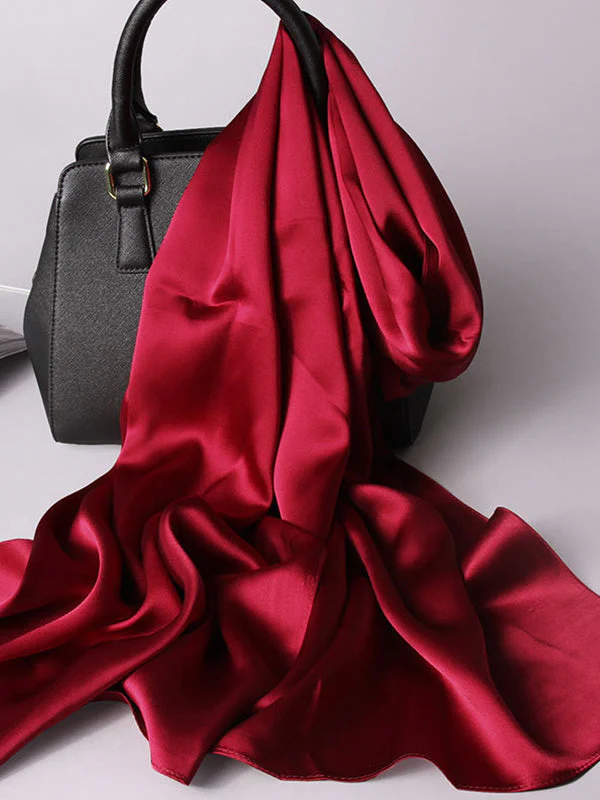 Pure Silk Long Scarf/Shawl 170x53cm/67 - Image 31