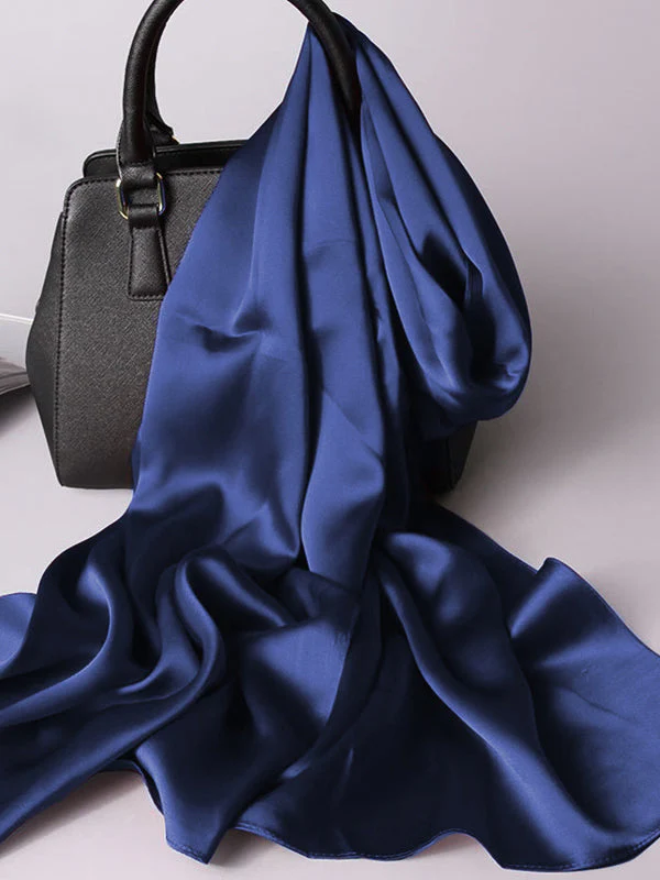 Pure Silk Long Scarf/Shawl 170x53cm/67 - Image 6