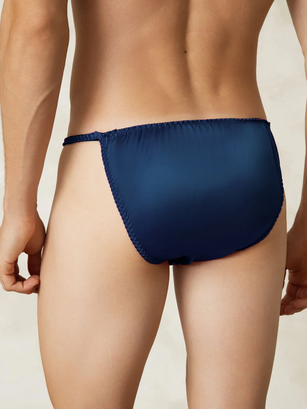 100% Mulberry Silk String Men's Underwear - Image 22