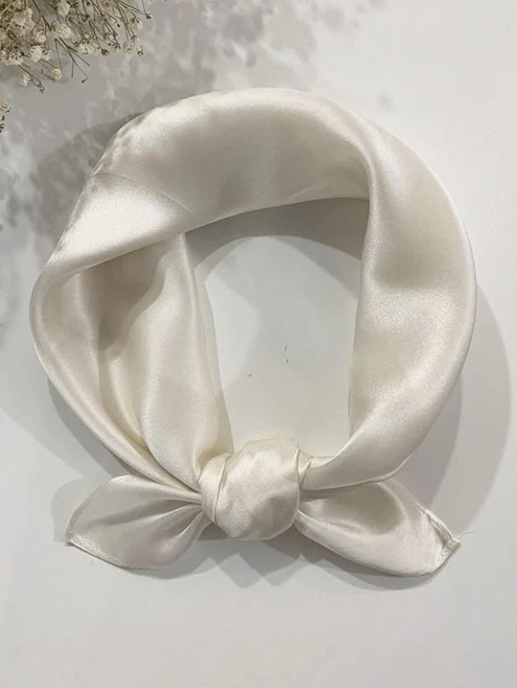 Pure Silk Square Scarf 53x53cm/21 - Image 10