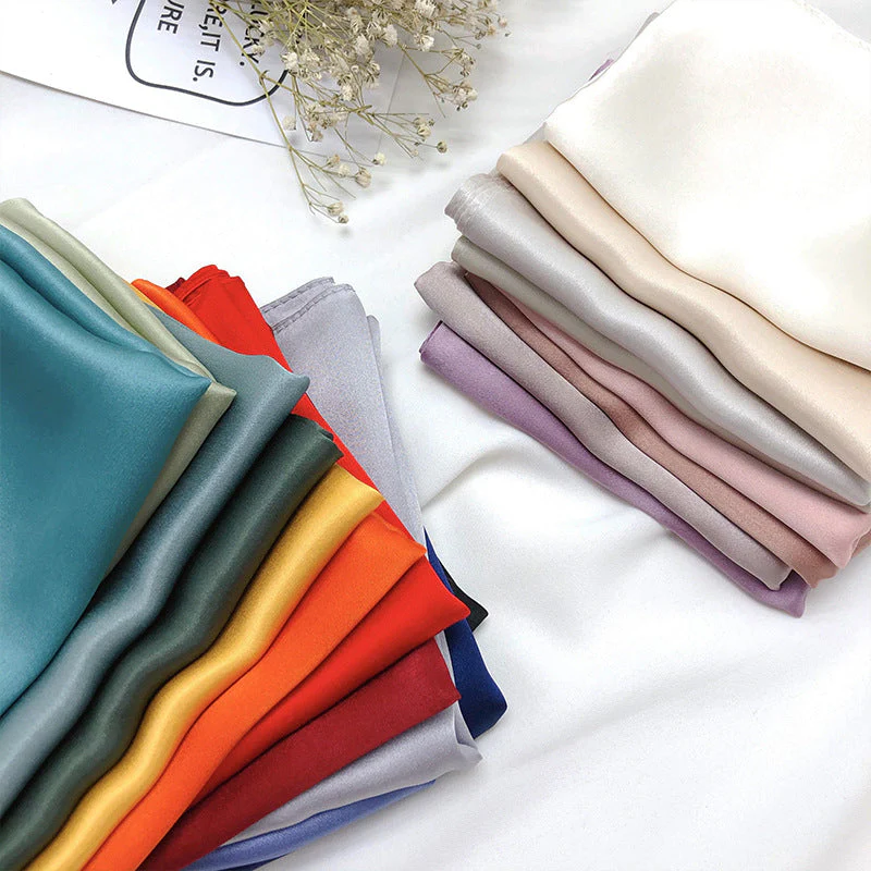 Pure Silk Square Scarf 53x53cm/21 - Image 12