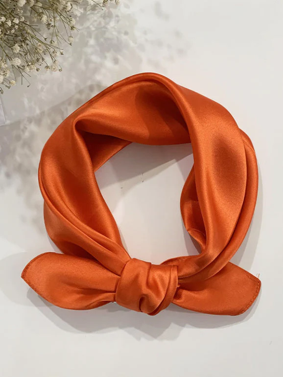 Pure Silk Square Scarf 53x53cm/21 - Image 18