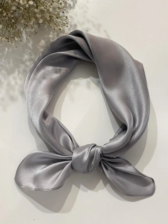 Pure Silk Square Scarf 53x53cm/21 - Image 23