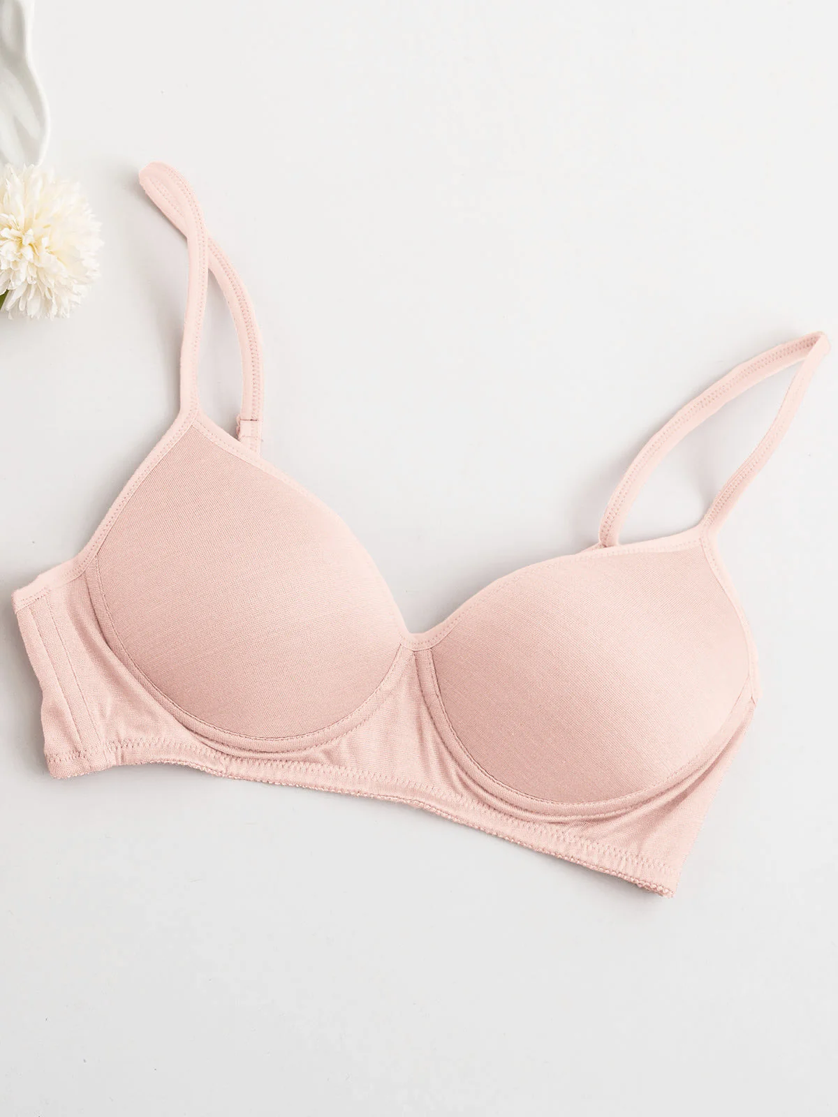 Sports Wireless Silk Jersey Comfort Bralette - Image 11