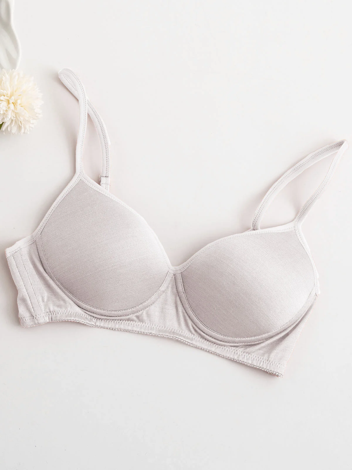 Sports Wireless Silk Jersey Comfort Bralette - Image 16