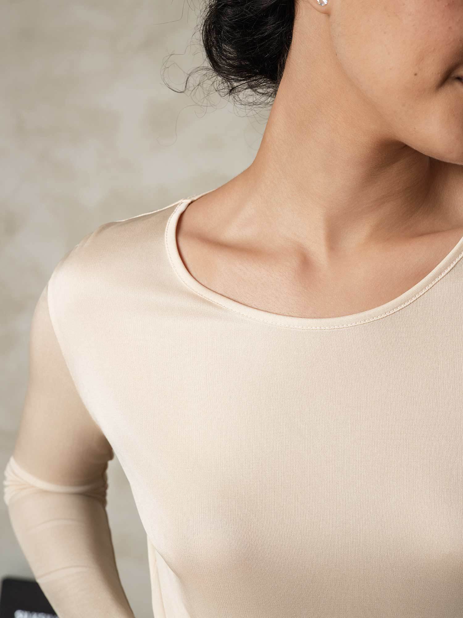 Women's Silk Jersey Long Sleeve Long Johns - Image 39